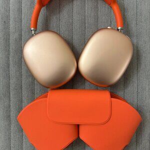Apple Over-Ear Headphones - Orange and Gold